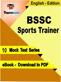 BSSC Sports Trainer Test PDF Book in English - Mock Test/Practice Set