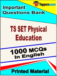 TS SET Physical Education  Book in English - Objective MCQ