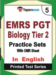 EMRS PGT Biology (Tier- 2) Book in English - Mock Test / Practice Set