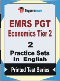 EMRS PGT Economics (Tier-2) Book in English - Question Paper / Practice Set