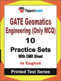 GATE Geomatics Engineering (Only MCQ) Book in English - Practice Set