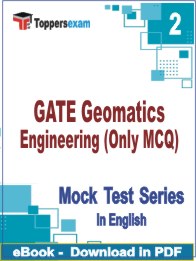 GATE Geomatics Engineering (Only MCQ) PDF Book In English - Question Paper