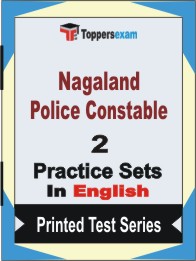 Nagaland Police Constable Book in English - Question Paper / Practice Set