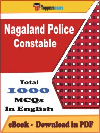 Nagaland Police Constable PDF Book In English - MCQ / Objective Questions