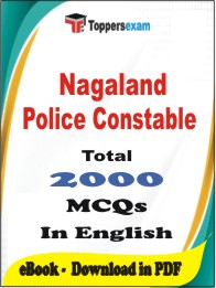 Nagaland Police Constable PDF Book In English - MCQ / Objective Questions