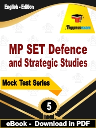 MP SET Defence and Strategic Studies  PDF Book In English - Practice Set