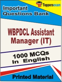 WBPDCL Assistant Manager (IT) Book in English - Objective MCQ