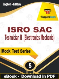 ISRO SAC Technician B (Electronics Mechanic) Test PDF Book In English - Practice Set