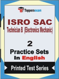 ISRO SAC Technician B (Electronics Mechanic) Book in English - Question Paper / Practice Set