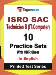 ISRO SAC Technician B (IT/Computer) Book in English - Practice Set