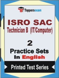 ISRO SAC Technician B (IT/Computer) Book in English - Question Paper / Practice Set