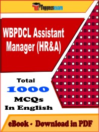 WBPDCL Assistant Manager (HR&A) PDF Book In English - MCQ / Objective Questions