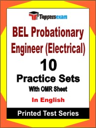 BEL Probationary Engineer (Electrical) Book in English - Practice Set
