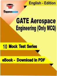 GATE Aerospace Engineering (Only MCQ) Test PDF Book in English - Mock Test/Practice Set