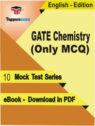 GATE Chemistry (Only MCQ) Test PDF Book In English - Mock Test/Practice Set