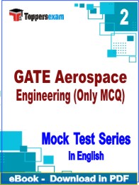 GATE Aerospace Engineering (Only MCQ) Test PDF Book In English - Question Paper