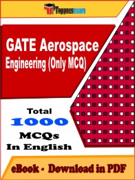 GATE Aerospace Engineering (Only MCQ) PDF Book in English - MCQ / Objective Questions