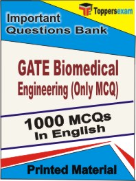 GATE Biomedical Engineering (Only MCQ)  Book in English - Objective MCQ