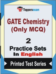 GATE Chemistry (Only MCQ) Book in English - Question Paper / Practice Set