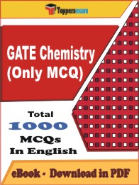 GATE Chemistry (Only MCQ) PDF Book in English - MCQ / Objective Questions