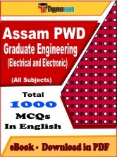 EBook of Assam PWD Graduate Engineering (Electrical and Electronic) Exam, PDF Format in English
