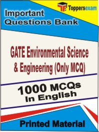 GATE Environmental Science & Engineering (Only MCQ)  Book in English - Objective MCQ