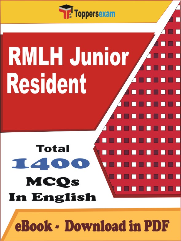 RMLH Junior Resident PDF Book In English - MCQ / Objective Questions