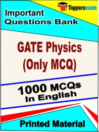 GATE Physics (Only MCQ)  Book in English - Objective MCQ
