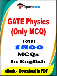 GATE Physics (Only MCQ) PDF Book In English - MCQ / Objective Questions