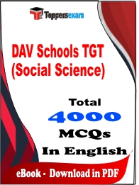 DAV Schools TGT (Social Science) PDF Book In English - MCQ / Objective Questions
