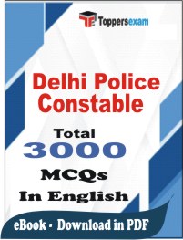 Delhi Police Constable PDF Book In English - MCQ / Objective Questions