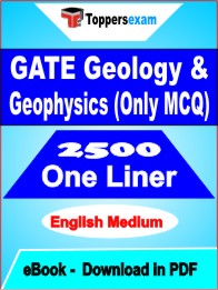 GATE Geology & Geophysics (Only MCQ) One Liner Book PDF in English