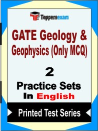 GATE Geology & Geophysics (Only MCQ) Book in English - Question Paper / Practice Set