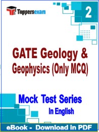 GATE Geology & Geophysics (Only MCQ) Test PDF Book In English - Question Paper