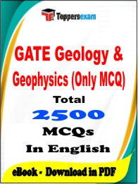GATE Geology & Geophysics (Only MCQ) PDF Book In English - MCQ / Objective Questions
