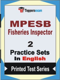 MPESB Fisheries Inspector Book in English - Question Paper / Practice Set