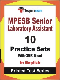 MPESB Senior Laboratory Assistant Book in English - Practice Set
