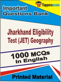 Jharkhand Eligibility Test (JET) Geography Book in English - Objective MCQ