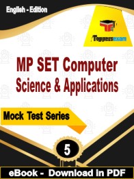 MP SET Computer Science & Applications Test  PDF Book In English - Practice Set