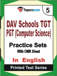 DAV Schools TGT PGT (Computer Science) Book in English - Mock Test / Practice Set