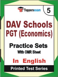 DAV Schools PGT (Economics)  Book in English - Mock Test / Practice Set