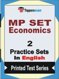 MP SET Economics Book in English - Question Paper / Practice Set