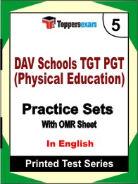 DAV Schools TGT PGT (Physical Education) Book in English - Mock Test / Practice Set