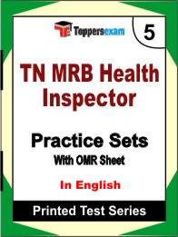 TN MRB Health Inspector Book in English - Mock Test / Practice Set