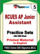 RCUES AP Junior Assistant Test Book in English - Mock Test / Practice Set