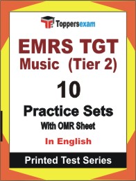 EMRS TGT Music (Tier 2) Book in English - Practice Set