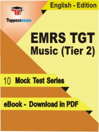 EMRS TGT Music (Tier 2) Test PDF Book In English - Mock Test/Practice Set