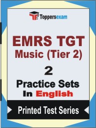 EMRS TGT Music (Tier 2) Book in English - Question Paper / Practice Set