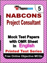 NABCONS Project Consultant Exam Mock Test Papers (Book) in English