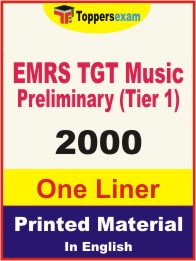 EMRS TGT Music Preliminary (Tier 1) One Liner Book in English